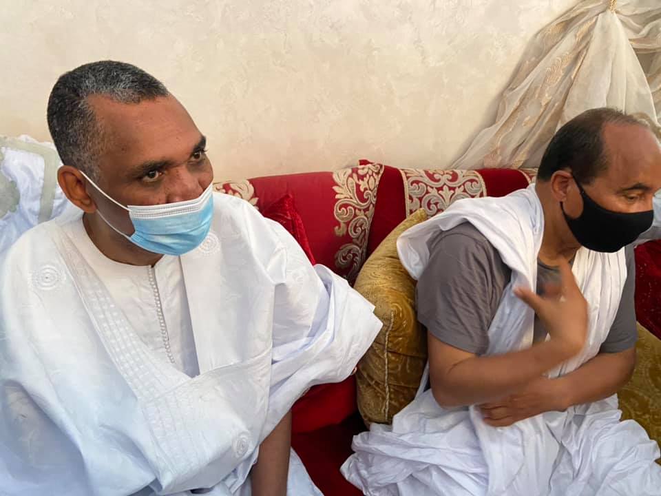 صور من شخصيات وطنية عزت ولد عبد العزيز في وفاة&nbsp;(…)