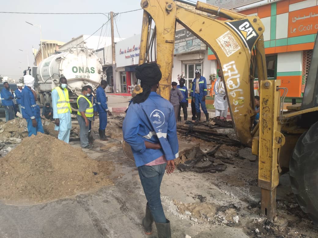 الشركة الوطنية للماء: تم إصلاح الأنبوب امام سفارة المغرب&nbsp;(…)