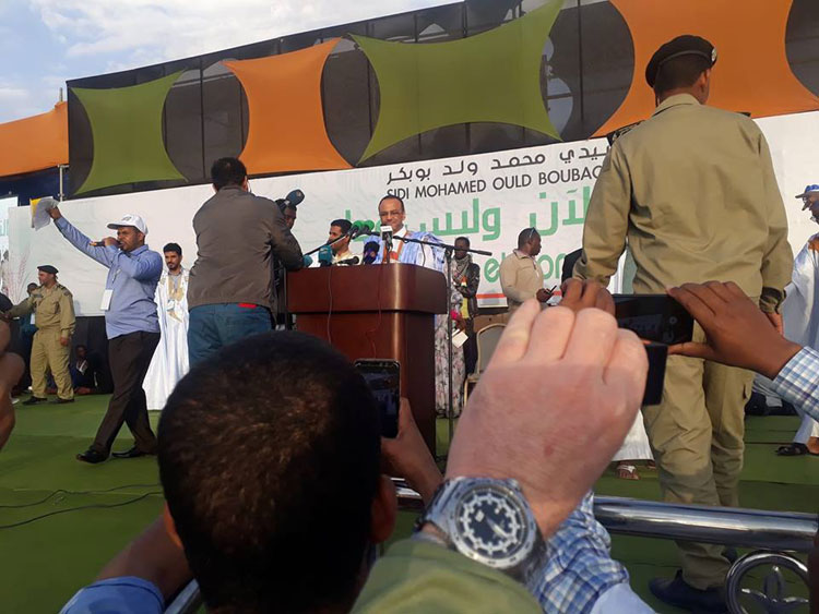 ولد بوبكر لجماهير نواكشوط بملعب ملح: أتعهد ببناء&nbsp;(…)