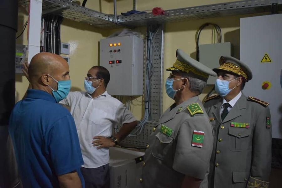 قائد الأركان العامة للجيوش يدشن مصنعا للأكسجين بالمستشفى&nbsp;(…)
