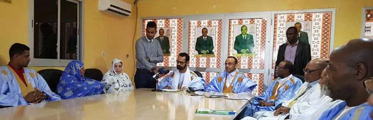 القياد والإطار السابق في الحزب الحاكم اجيه ولد اكليب&nbsp;(…)