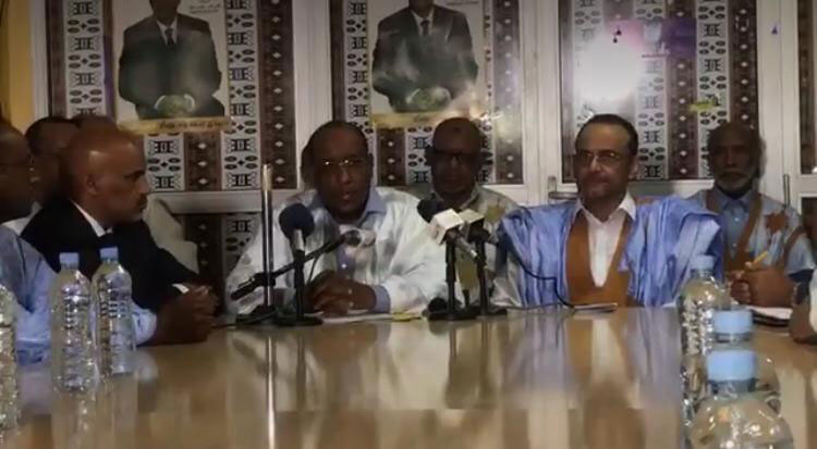 تيار الوفاق برئاسة الدكتور سيدي أعمر ولد شيخنا يعلن دعمه&nbsp;(…)