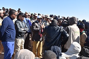 هذا ما تعهد به ولد عبد العزيز أمام المنقبين عن الذهب