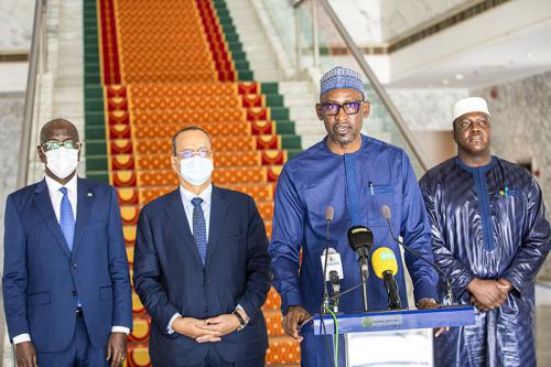 وزير الخارجية المالي: سلمت للرئيس غزواني رسالة من رئيس&nbsp;(…)