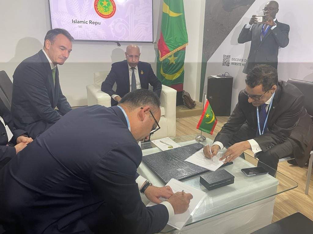 بحضور الرئيس غزواني: موريتانيا توقع مذكرة مع بي بي في&nbsp;(…)