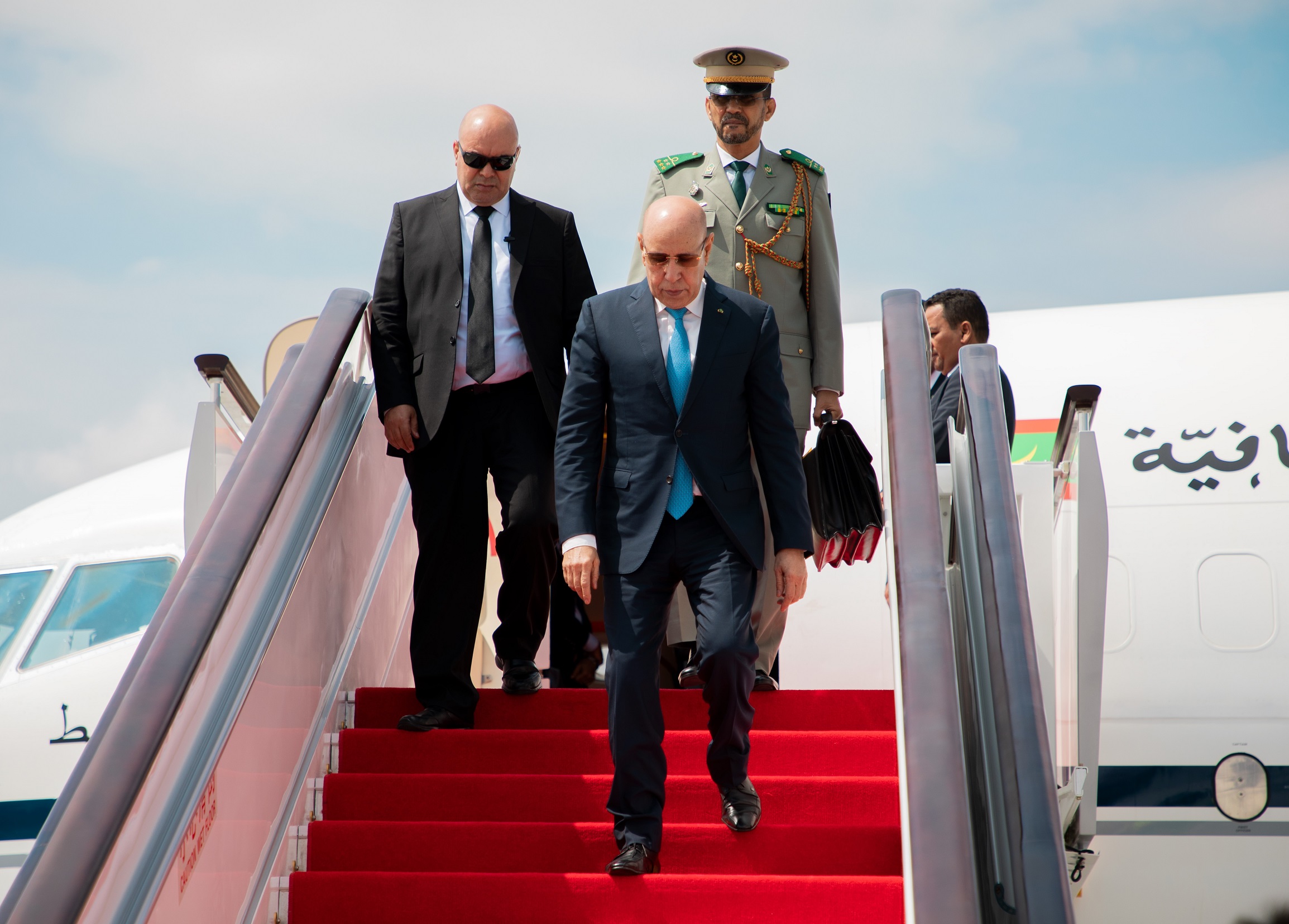 الرئيس غزواني يلغي محطة شنقيط ويغادر من أطار إلى الكويت