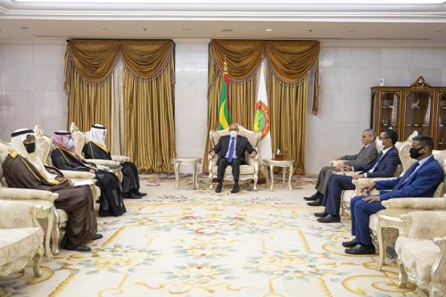 ولد الغزواني يلتقي مبعوثا خاصا من الملك سلمان