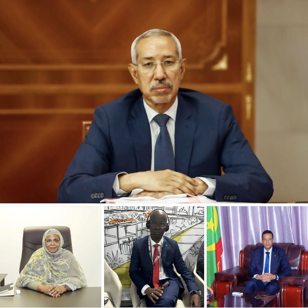 أربعة من أعضاء الحكومة الموريتانية خارج البلاد في مهام (…)