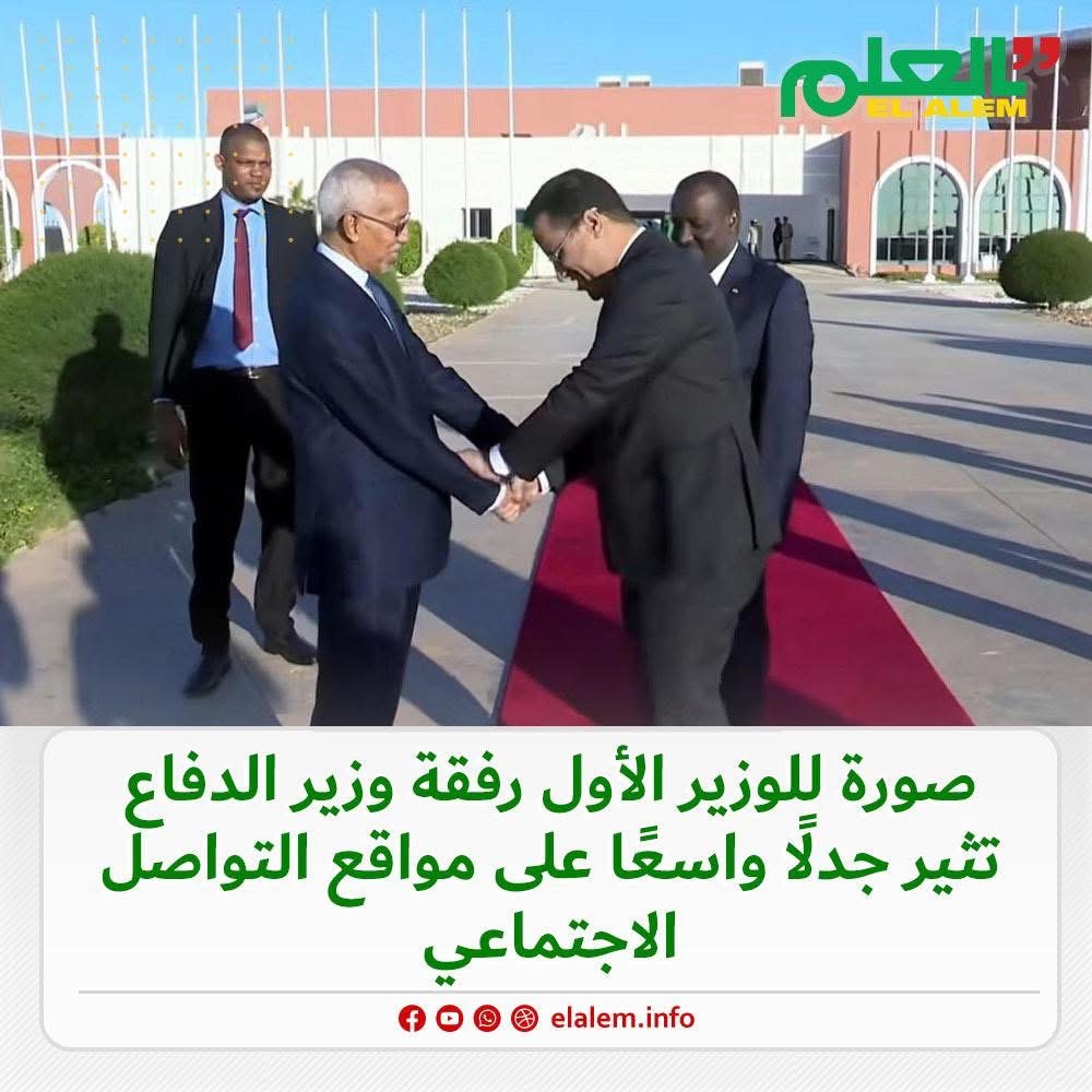 صورة للوزير الأول مع وزير الدفاع تثير الجدل على منصات (…)