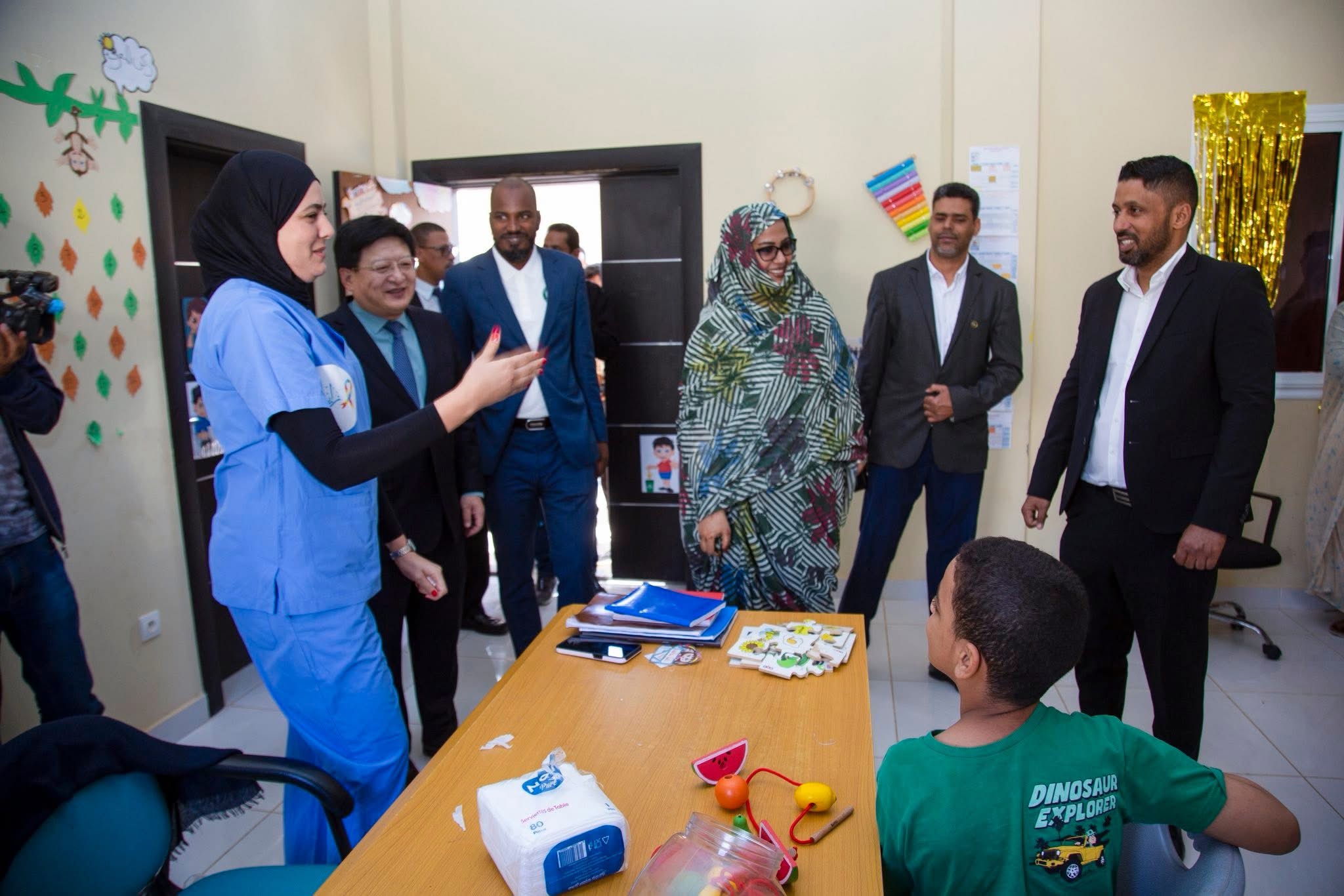 الدكتورة مريم بنت الداه تزور مركز زايد لأطفال التوحد في&nbsp;(…)