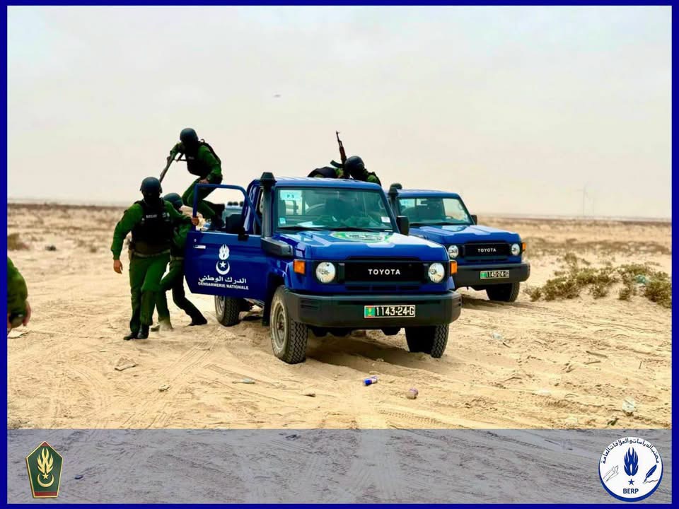 وحدة من الرد السريع التابعة للدرك تشارك في مناورة&nbsp;(…)