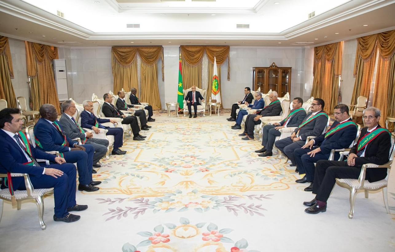 الرئيس ولد الغزواني يطلب من رؤساء المجالس الجهوية&nbsp;(…)