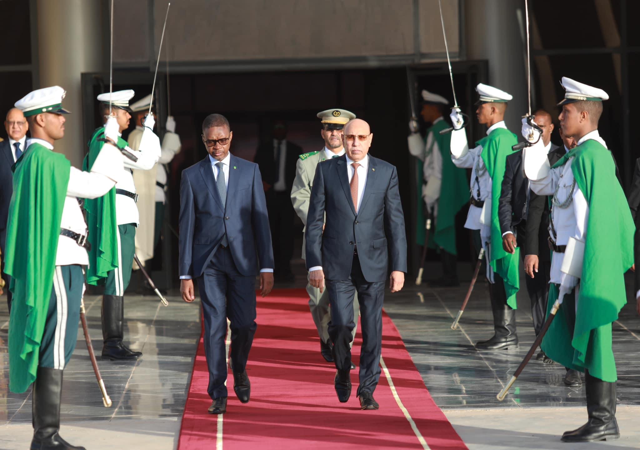 ولد الغزواني يشارك في منتدى الأمن في افريقيا بالسينغال