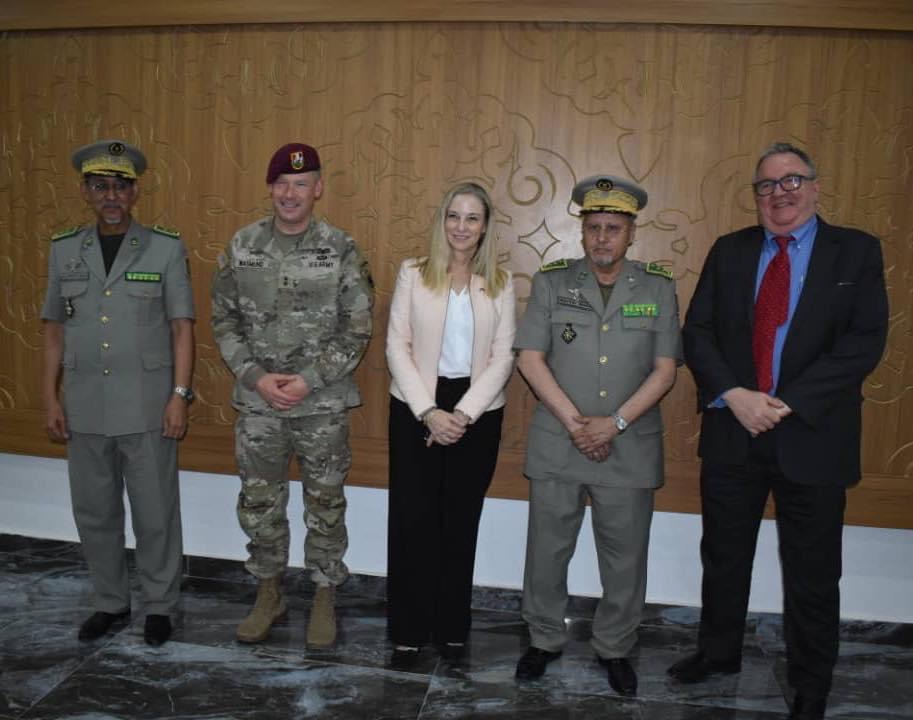 قائد القوات العملياتية للجيش الأمريكي يزور موريتانيا