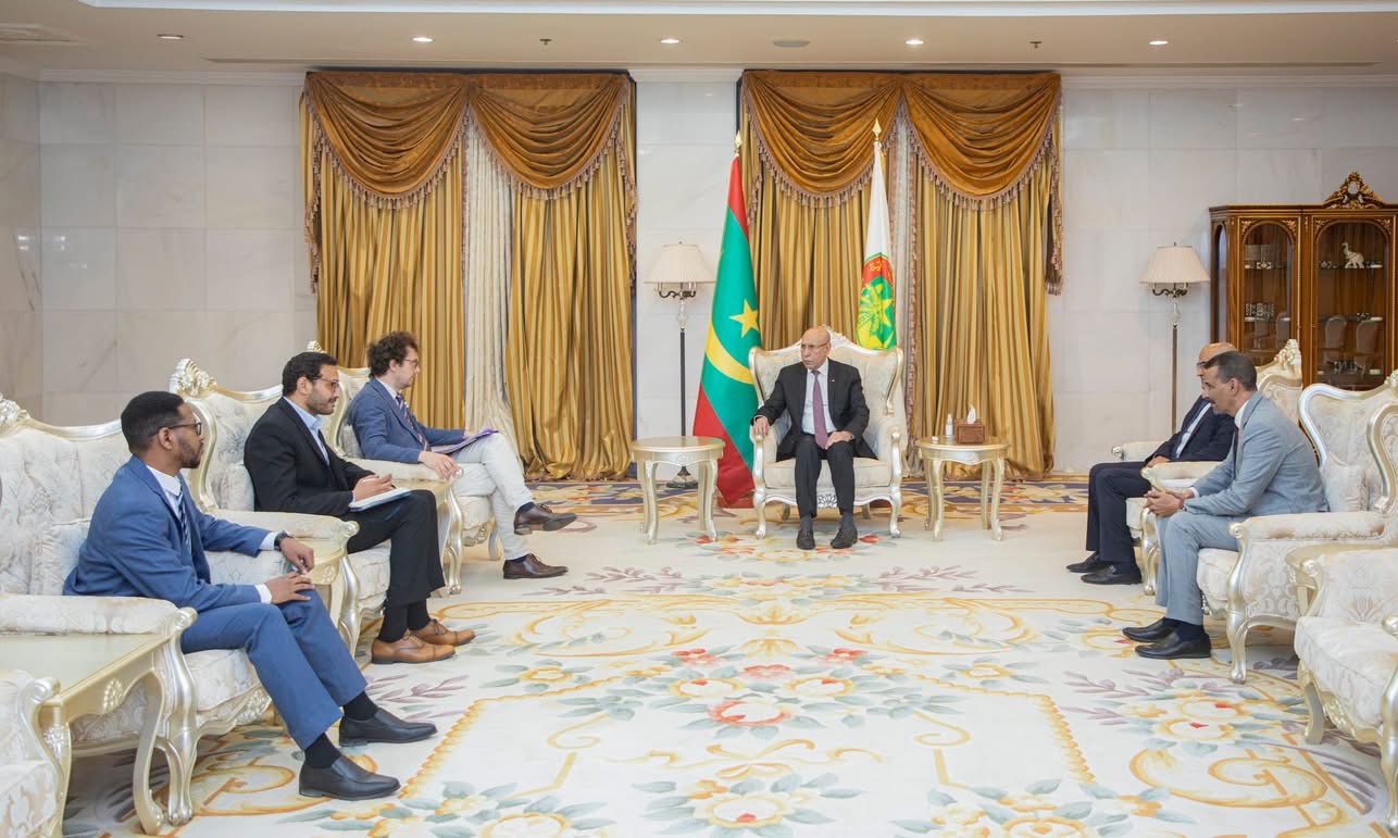 الرئيس غزواني يبحث علاقة موريتانيا بمنظمة 