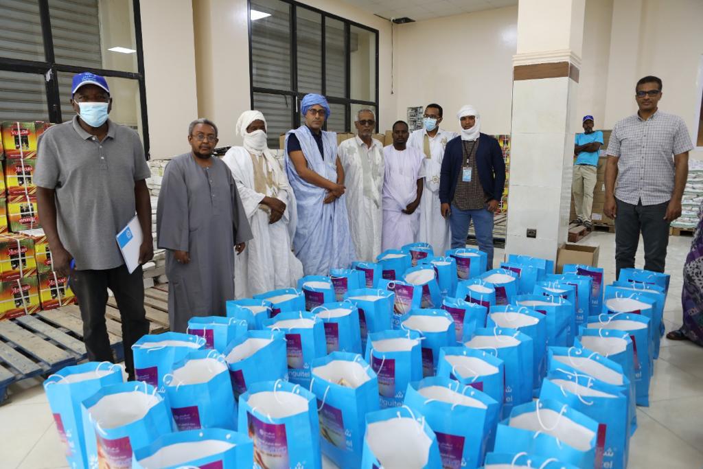 شنقيتل تطلق برنامج السلة الرمضانية(صور)