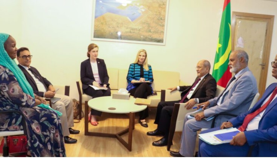 موريتانيا تبحث مجال الصيد والاقتصاد البحري مع امريكا