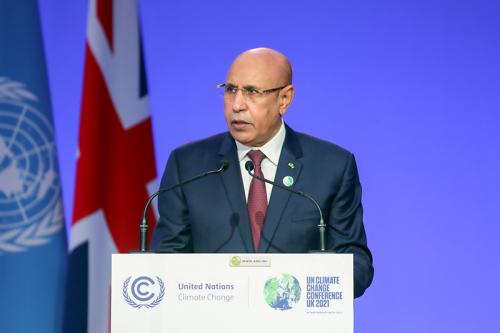 ولد الغزواني يدعو قادة العالم إلى بناء مسارات تنمية&nbsp;(…)