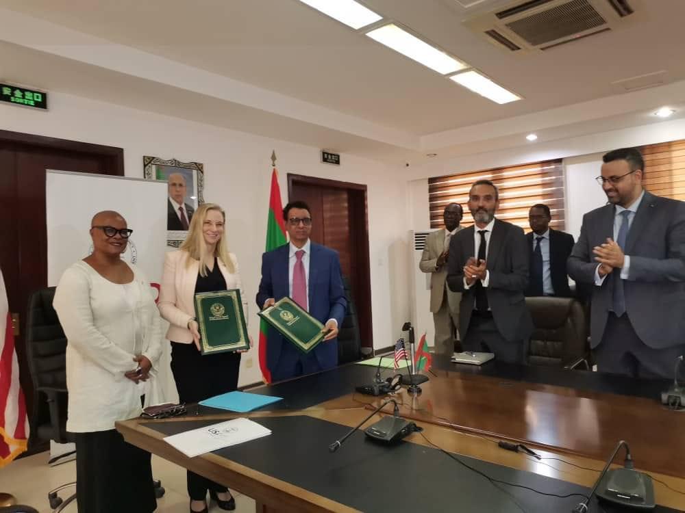 توقيع اتفاق منحة بين موريتانيا والولايات المتحدة بقيمة&nbsp;(…)